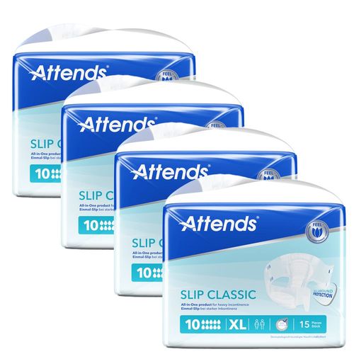Attends Slip Classic 10 XL, 4x15 Stk., Attends GmbH