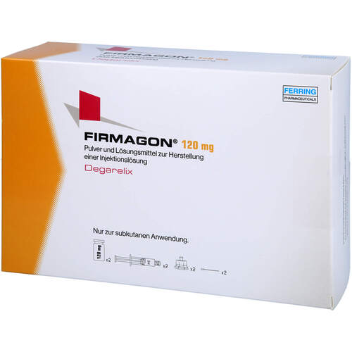 FIRMAGON 120 mg Plv.u.Lösungsm.z.Her.e.Inj.-Lsg., 2 Stk., Abacus Medicine A/S