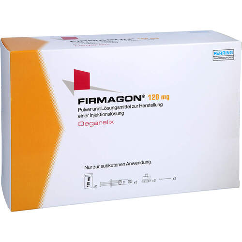 FIRMAGON 120 mg Plv.u.Lösungsm.z.Her.e.Inj.-Lsg., 2 Stk., Abacus Medicine A/S