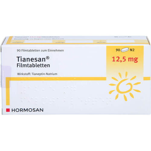 Tianesan 12.5 mg Filmtabletten, 90 ST, Hormosan Pharma GmbH