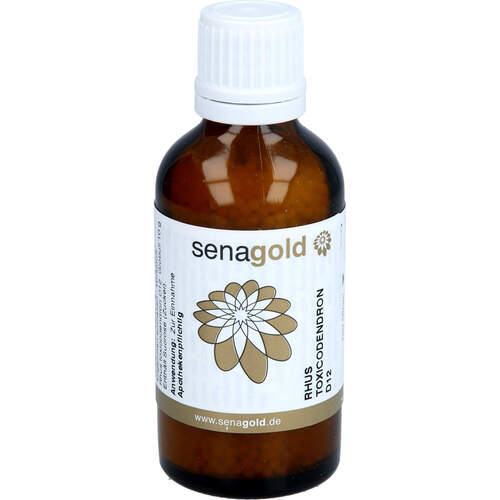 Rhus Toxicodendron D12, 50 g, Senagold Naturheilmittel GmbH