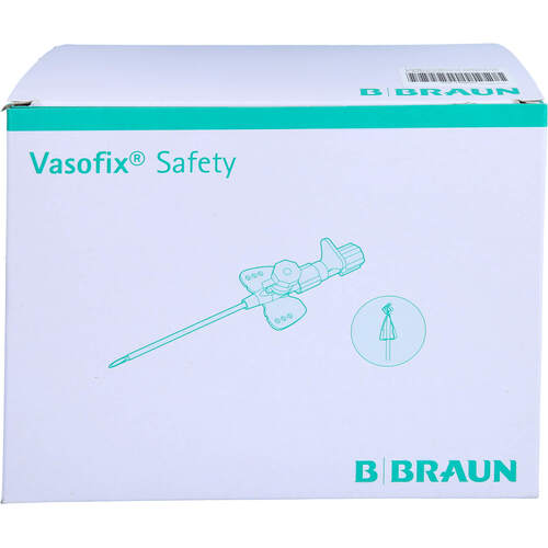 VASOFIX Safety Kan&uuml;le 22 G 0.9x25 mm blau, 50 Stk., Adequapharm GmbH