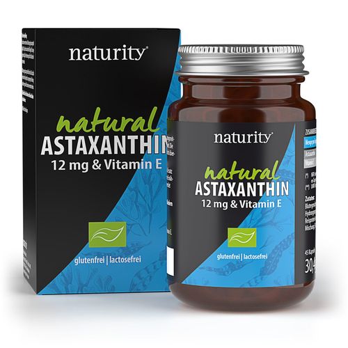 ASTAXANTHIN 12 mg & Vitamin E, 45 Stk., Feelgood Shop B.V.