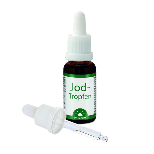 Dr. Jacob's Jod-Tropfen 150 mcg 400 Tropfen vegan, 20 ml, Dr. Jacob's Medical GmbH