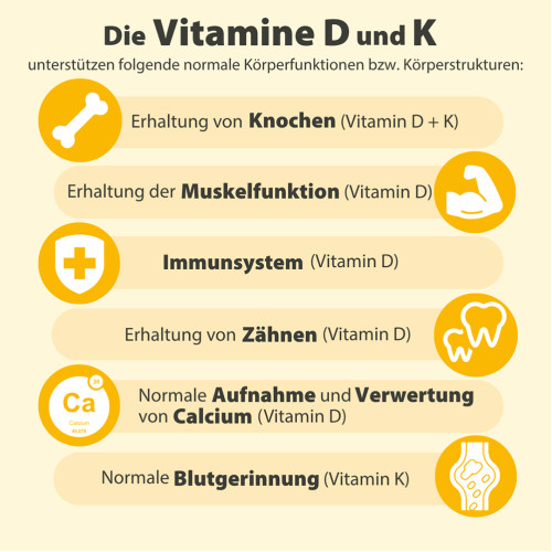 Dr. Jacob's Vitamin K2D3 &Ouml;l 1000 IE/50 mcg D3+K2 640 Tropfen, 20 ml, Dr. Jacob's Medical GmbH