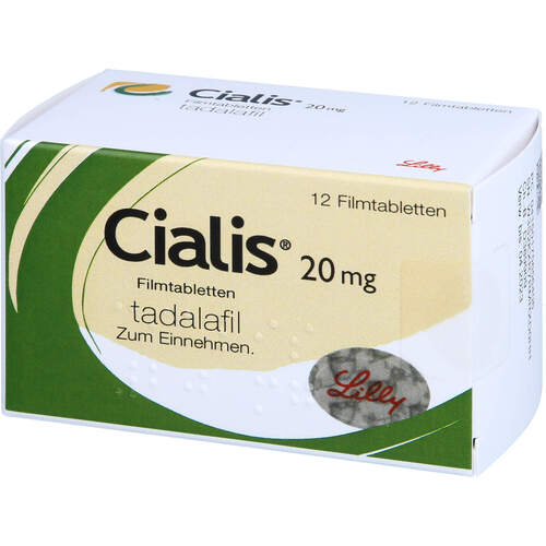 CIALIS 20 mg Filmtabletten, 12 Stk., 1 0 1 Carefarm GmbH