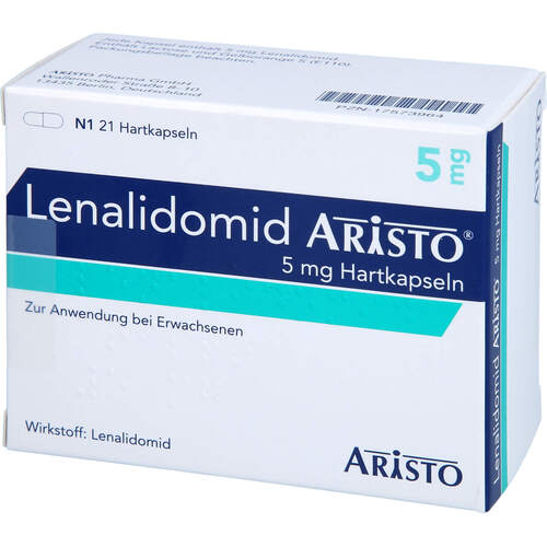 Lenalidomid Aristo 5 mg Hartkapseln, 21 Stk., Aristo Pharma GmbH