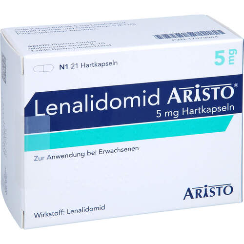 Lenalidomid Aristo 5 mg Hartkapseln, 21 Stk., Aristo Pharma GmbH