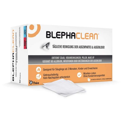 Blephaclean sterile Kompressen, 50 Stk., Thea Pharma GmbH