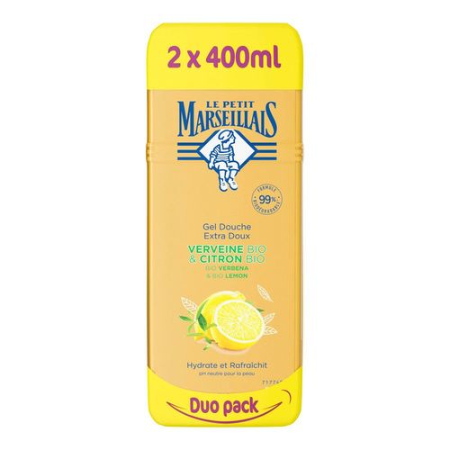 Le Petit Marseillais Eisenkraut & Zitrone Duschgel, 2x400 ml, Kenvue Germany GmbH (CHC)