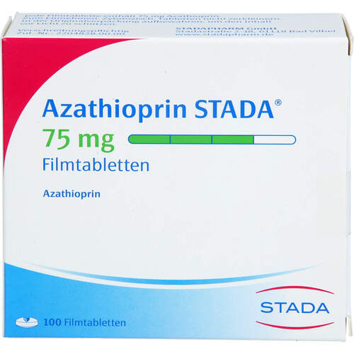 Azathioprin STADA 75 mg Filmtabletten, 100 st, STADAPHARM GmbH