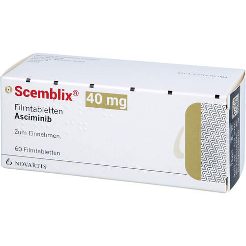 Scemblix 40 mg Filmtabletten, 60 ST, Novartis Pharma GmbH