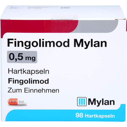 Fingolimod Mylan 0.5 mg Hartkapseln, 98 Stk., Viatris Healthcare GmbH