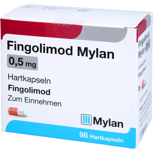 Fingolimod Mylan 0.5 mg Hartkapseln, 98 Stk., Viatris Healthcare GmbH