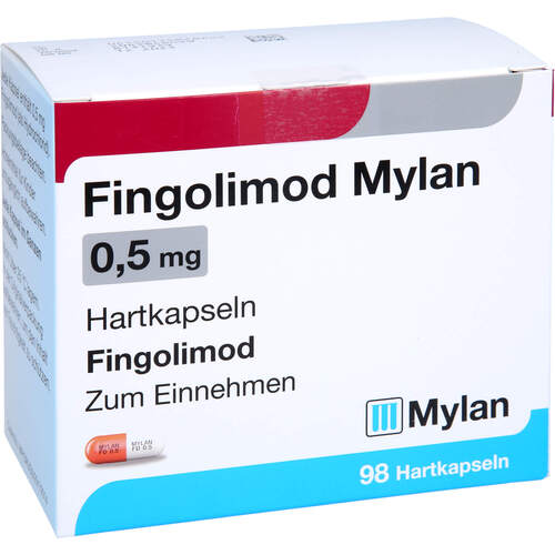 Fingolimod Mylan 0.5 mg Hartkapseln, 98 Stk., Viatris Healthcare GmbH