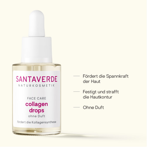 collagen drops Serum, 30 ml, SANTAVERDE GmbH