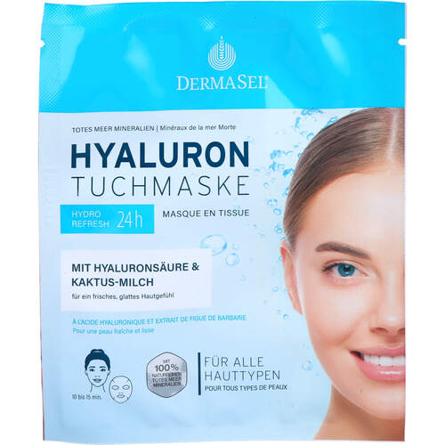 DermaSel Hyaluron Tuchmaske, 1 Stk., MCM KLOSTERFRAU Vertr. GmbH