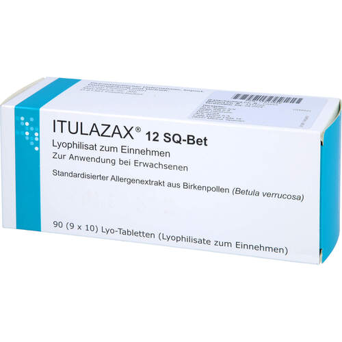 ITULAZAX 12 SQ-Bet Lyophilisat zum Einnehmen, 90 Stk., Axicorp Pharma GmbH