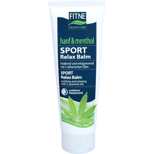Sport Relax Balm Hanf & Menthol, 75 ml, Fitne Health Care GmbH