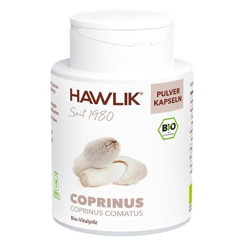 Bio Coprinus Pulver Kapseln, 120 Stk., Hawlik Gesundheitsprodukte GmbH