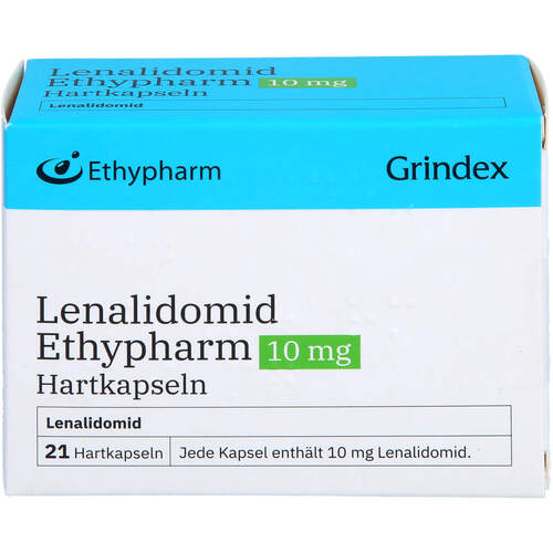 Lenalidomid Ethypharm 10 mg Hartkapseln, 21 Stk., Ethypharm GmbH