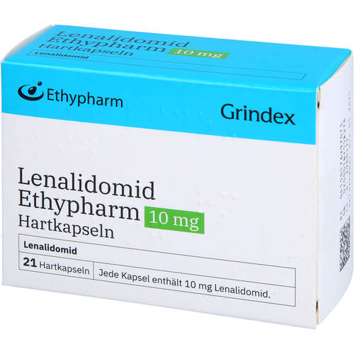 Lenalidomid Ethypharm 10 mg Hartkapseln, 21 Stk., Ethypharm GmbH