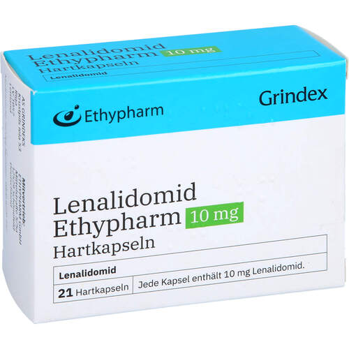 Lenalidomid Ethypharm 10 mg Hartkapseln, 21 Stk., Ethypharm GmbH