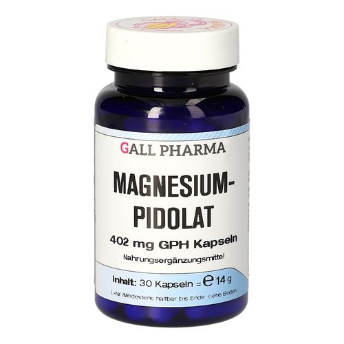 Magnesiumpidolat 402mg GPH Kapseln, 30 Stk., Hecht-Pharma GmbH