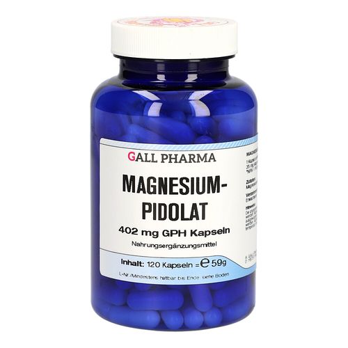 Magnesiumpidolat 402mg GPH Kapseln, 120 Stk., Hecht-Pharma GmbH Magnesiumpidolat 402mg GPH Kapseln, 120 Stk., Hecht-Pharma GmbH