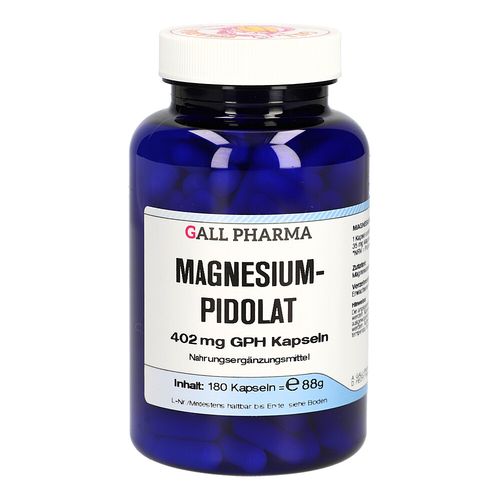 Magnesiumpidolat 402mg GPH Kapseln, 180 Stk., Hecht-Pharma GmbH Magnesiumpidolat 402mg GPH Kapseln, 180 Stk., Hecht-Pharma GmbH