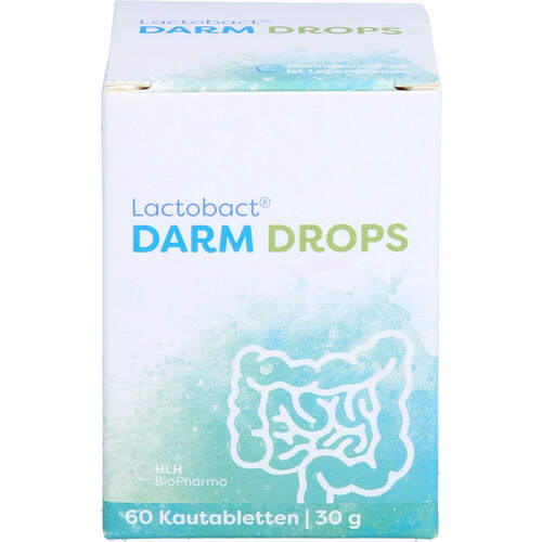 Lactobact DARM DROPS, 60 Stk., HLH BioPharma GmbH