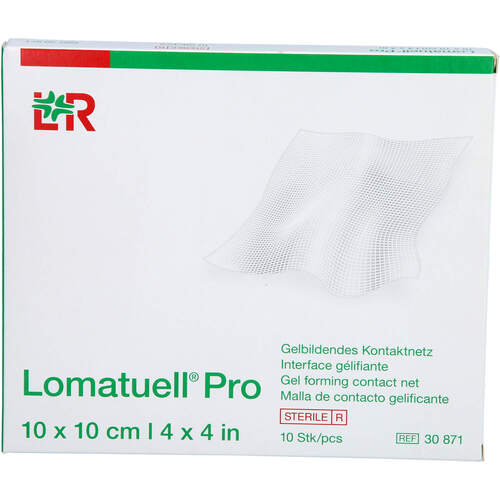 LOMATUELL Pro 10x10 cm steril, 10 Stk., 1Apo Medical GmbH