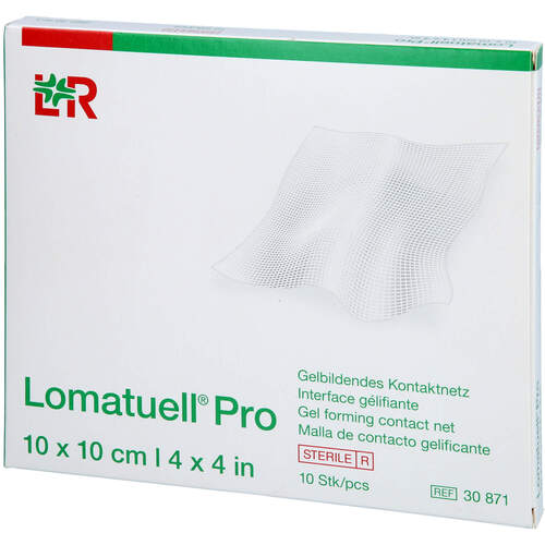 LOMATUELL Pro 10x10 cm steril, 10 Stk., 1Apo Medical GmbH