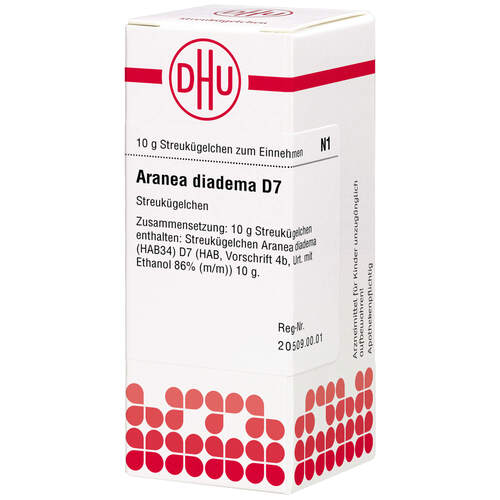 Aranea diadema D7 Globuli Ind-Fert, 10 g, Dhu-Arzneimittel GmbH & Co. KG