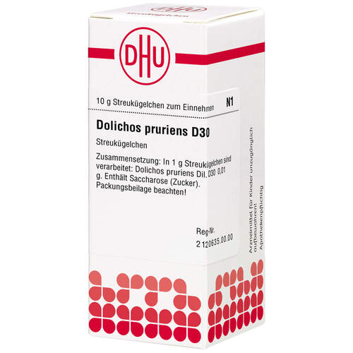 Dolichos pruriens D30 Globuli Ind-Fert, 10 g, Dhu-Arzneimittel GmbH & Co. KG