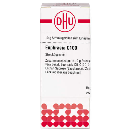 Euphrasia C100 Globuli Ind-Fert, 10 g, Dhu-Arzneimittel GmbH & Co. KG