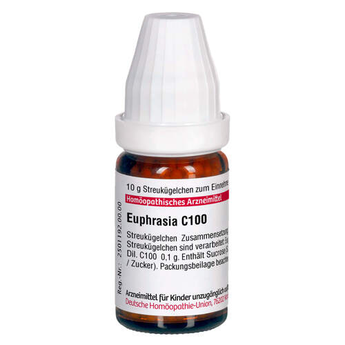 Euphrasia C100 Globuli Ind-Fert, 10 g, Dhu-Arzneimittel GmbH & Co. KG