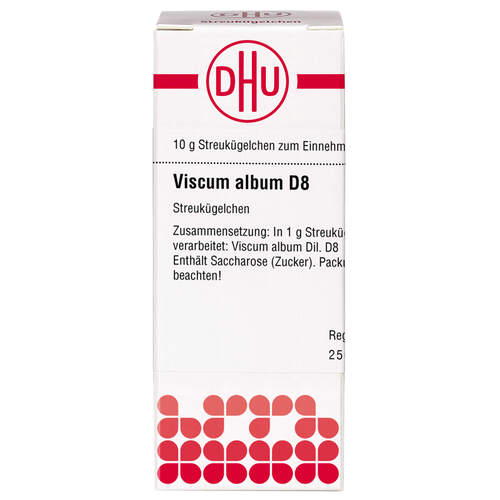 Viscum album D8 Globuli Ind-Fert, 10 g, Dhu-Arzneimittel GmbH & Co. KG