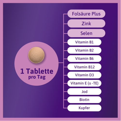 Femibion 0 Babyplanung, 84 Stk., WICK Pharma - Zweigniederlassung der Procter & Gamble GmbH