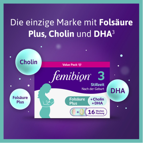 Femibion 3 Stillzeit, 2x112 Stk., WICK Pharma - Zweigniederlassung der Procter & Gamble GmbH