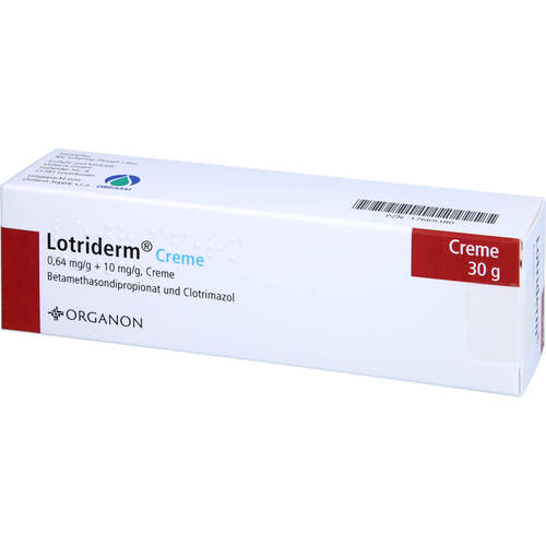 LOTRIDERM Creme, 30 g, Orifarm GmbH