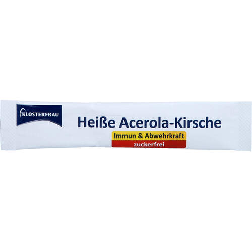Klosterfrau Heiße Acerola-Kirsche zuckerfrei, 10x5 g, MCM KLOSTERFRAU Vertr. GmbH