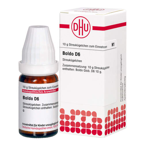 Boldo D6 Globuli Ind-Fert, 10 g, Dhu-Arzneimittel GmbH & Co. KG