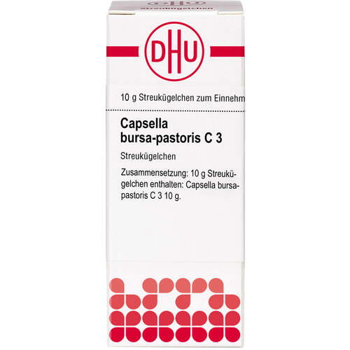 Capsella bursa-pastoris C3 Globuli Ind-Fert, 10 g, Dhu-Arzneimittel GmbH & Co. KG