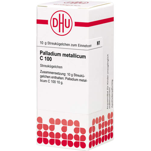 Palladium metallicum C100 Globuli Ind-Fert, 10 g, Dhu-Arzneimittel GmbH & Co. KG