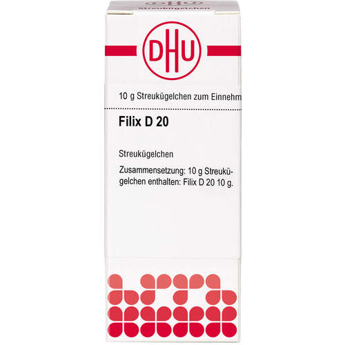 Filix D20 Globuli Ind-Fert, 10 g, Dhu-Arzneimittel GmbH & Co. KG