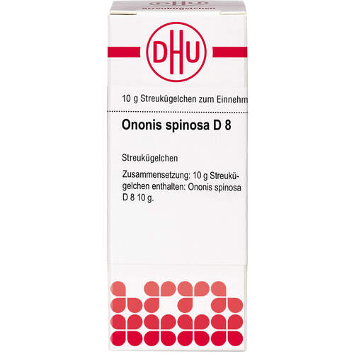 Ononis spinosa D8 Globuli Ind-Fert, 10 g, Dhu-Arzneimittel GmbH & Co. KG