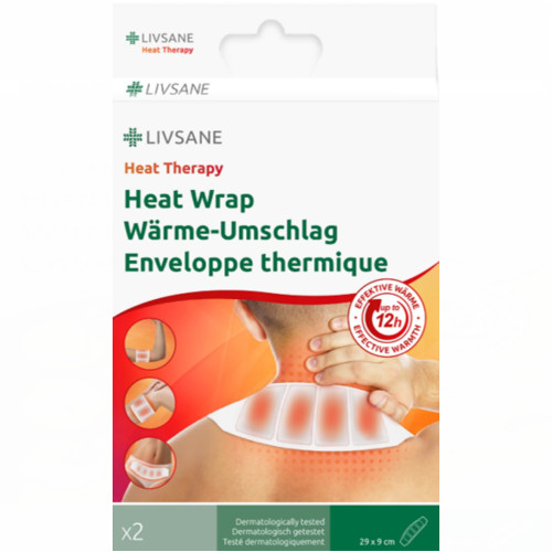 LIVSANE Wärme-Umschlag, 2 Stk., PXG Pharma GmbH