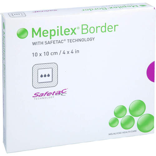MEPILEX Border Schaumverband 10x10 cm, 5 Stk., 1Apo Medical GmbH