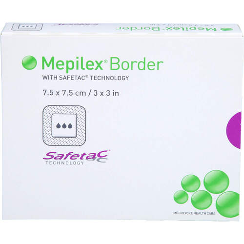 MEPILEX Border Schaumverband 7.5x7.5 cm, 5 Stk., 1Apo Medical GmbH